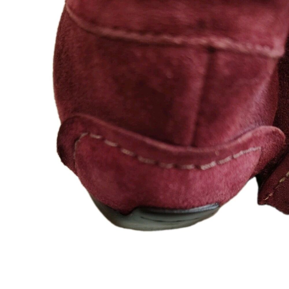 Munro American Burgundy Suede Penny Loafers | Style M555136 | Size 7.5 N... - Picture 8 of 16